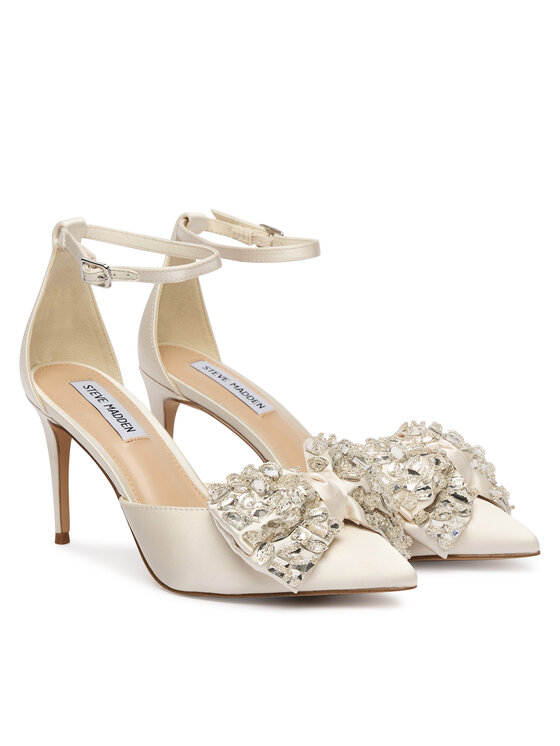 Steve Madden Steve Madden Pantofi cu toc subțire Lumma 11005017 Écru