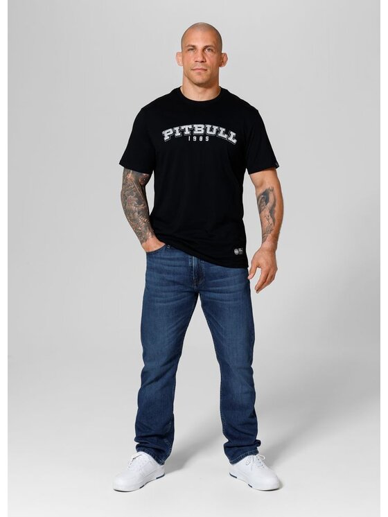 PITBULL PITBULL T-Shirt Koszulka Czarny Regular Fit