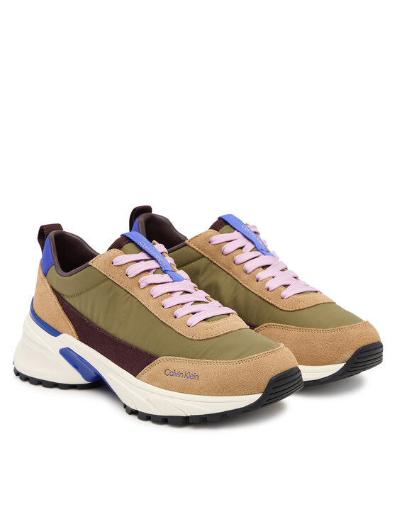 Calvin Klein Calvin Klein Superge Hike Runner Mg Nylon Mix YW0YW02075 Zelena