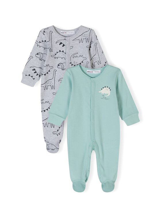 minoti minoti Komplet pajacy 24babypack23 Szary