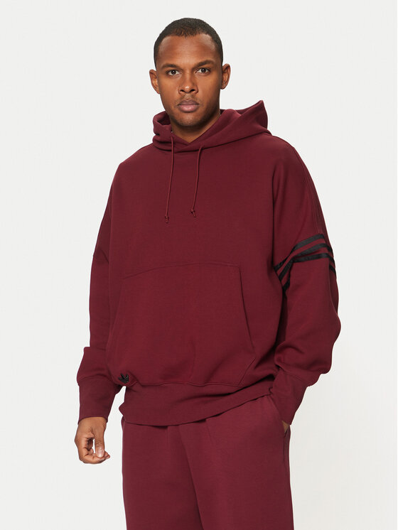 Adidas maroon hoodie best sale