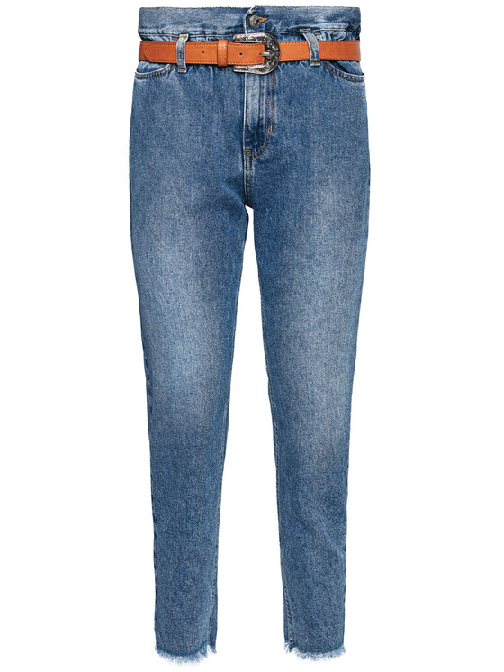 Liu Jo Liu Jo Jeans UA1072 D4623 Blu Boyfriend Fit