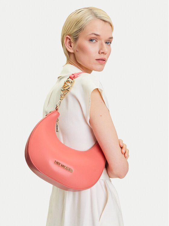 LOVE MOSCHINO Torebka JC4048PP1MLF0464 Koralowy