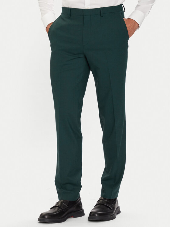 HUGO HUGO Kostiumas Arti-Hesten253X 50544524 Žalia Extra Slim Fit