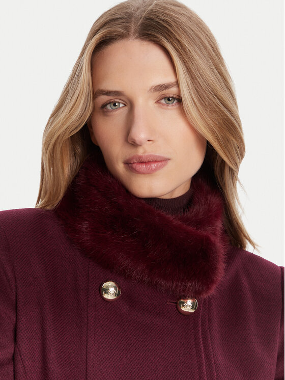 Rinascimento Rinascimento Kevad-sügis mantel CFC0125794003 Bordoopunane Regular Fit
