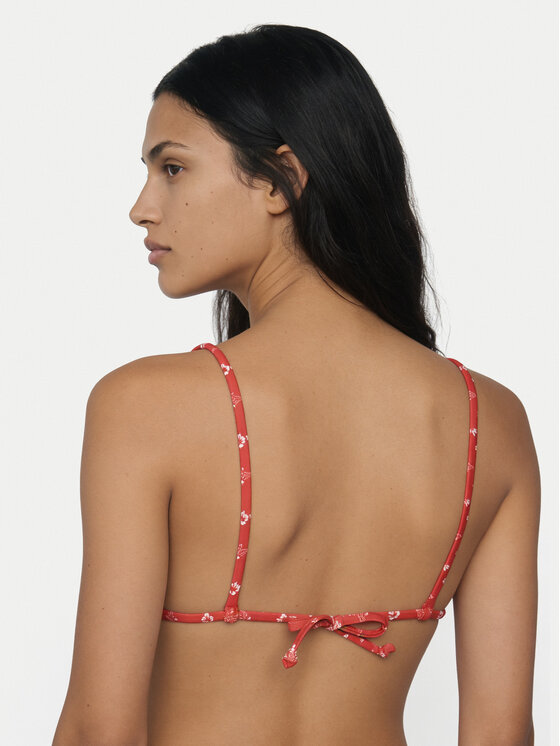 Roxy Roxy Góra od bikini Beach Bandana ERJX305723 Czerwony