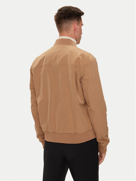 BOSS Boss Kurtka bomber H-Comber 50519981 Beżowy Regular Fit