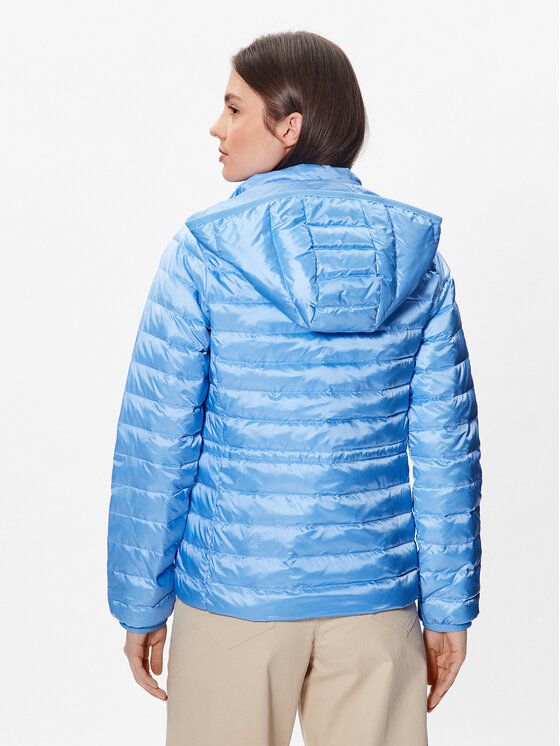 Tommy Hilfiger Tommy Hilfiger Vatovaná bunda WW0WW37264 Světle modrá Regular Fit