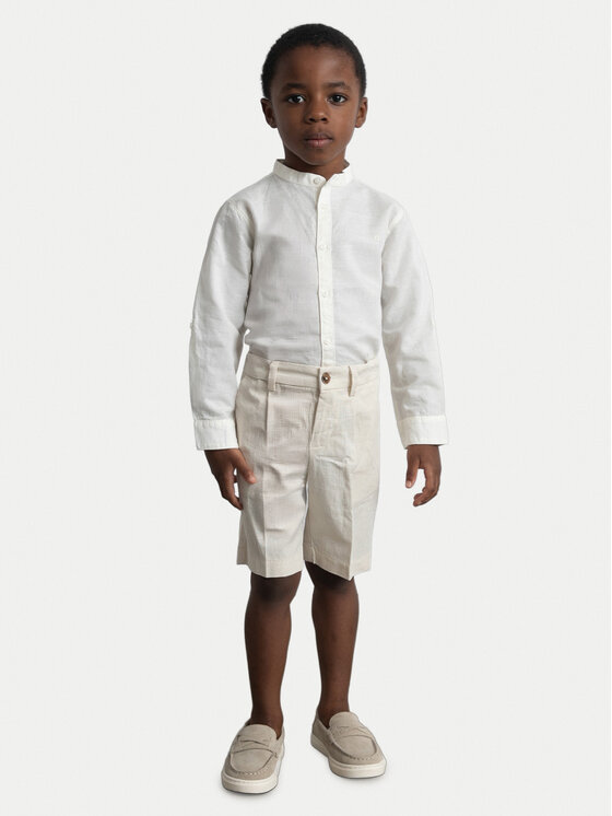 Mayoral Mayoral Риза 3118 Бял Regular Fit