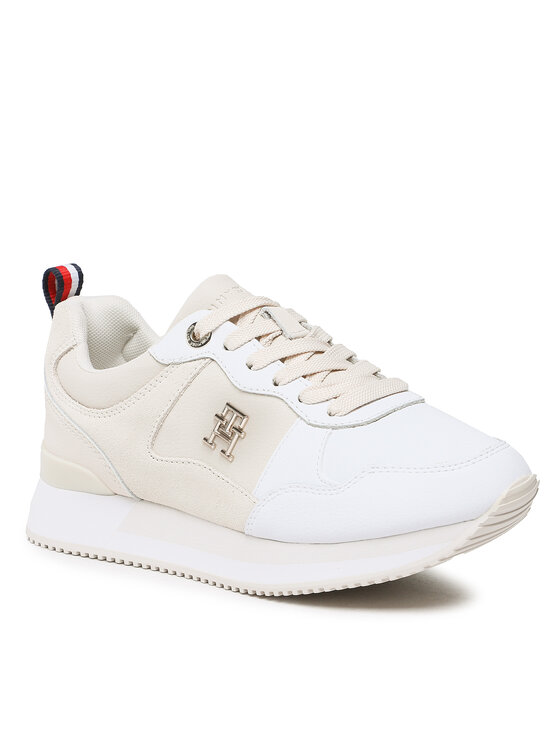 Tommy Hilfiger Tommy Hilfiger Снікерcи Th Essential Runner FW0FW06860 Бежевий