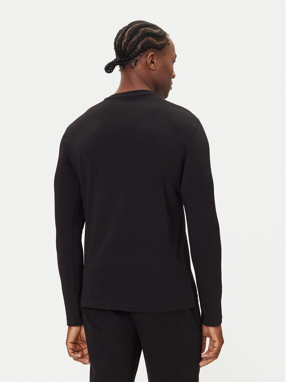 EA7 Emporio Armani EA7 Emporio Armani Pikkade varrukatega T-särk 7M000900 AF10373 UC001 Must Regular Fit