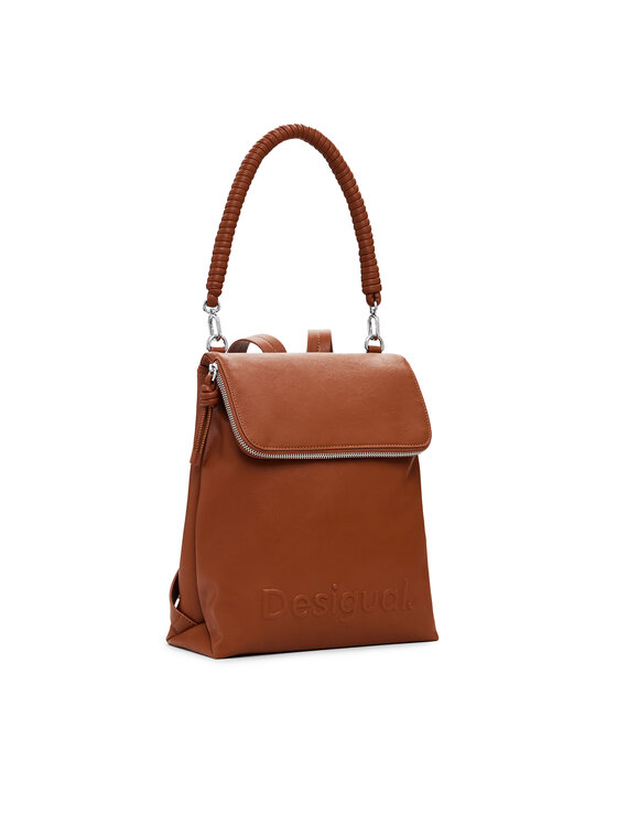 Desigual Ruksak Half Hampton 25SAKP33 Hnedá