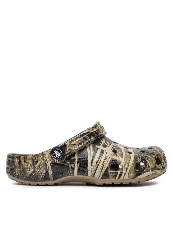 Férfi Papucs Crocs, Méret: 39_40, Zöld, Classic Realtree 12132