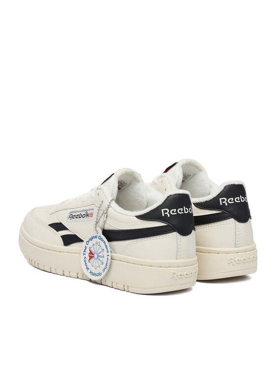 Reebok Reebok Сникърси EO-CLUB C DOUBLE REVENGE 100010773 Кремав