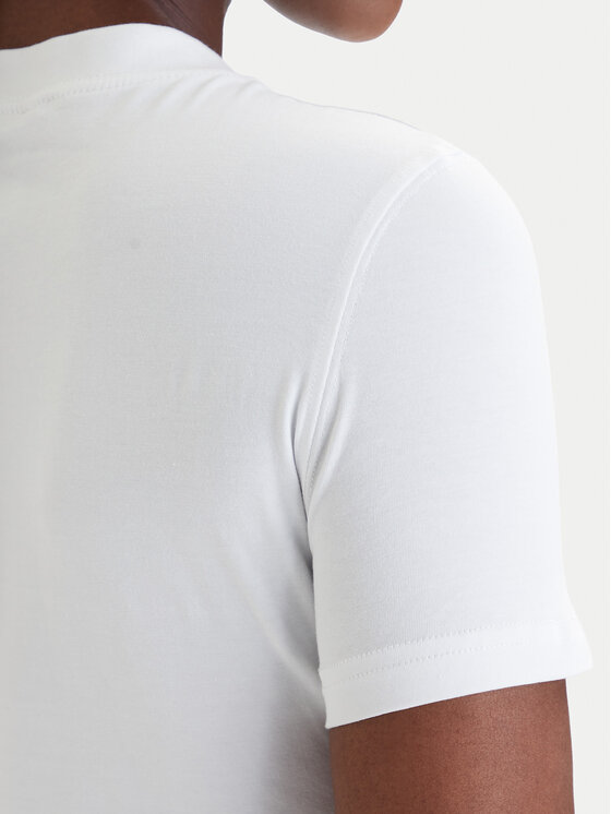 Versace Jeans Couture Versace Jeans Couture T-Shirt 80HAHT00 CJ03T Bílá Slim Fit