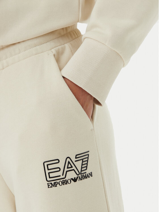 EA7 Emporio Armani EA7 Emporio Armani Долнище анцуг 7W000106 AF12473 U1079 Бежов Loose Fit