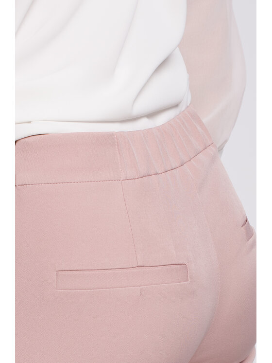 Makover Makover Pantaloni da donna K055 Rosa Regular Fit