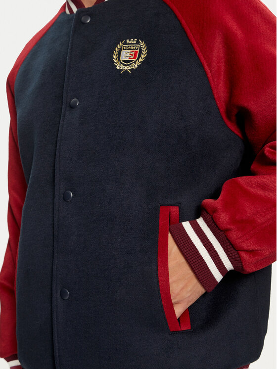 Tommy Jeans Tommy Jeans Μπόμπερ μπουφάν DM0DM19631 Σκούρο μπλε Regular Fit