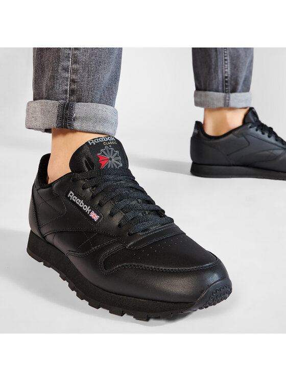 Reebok Sneakersy Cl Lthr 2267 Czarny