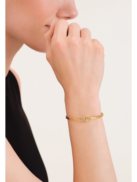 Rosefield Rosefield Bransoletka Knotted Collection Złoty