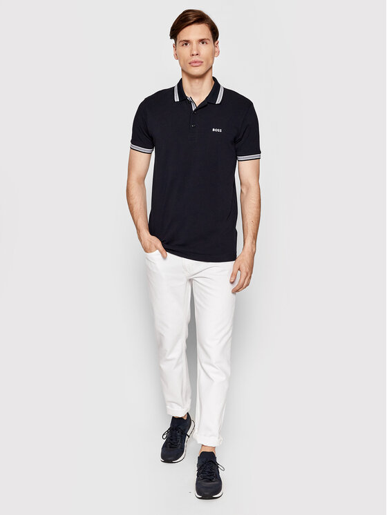 BOSS Boss Polo Paddy 50469055 Tamnoplava Regular Fit
