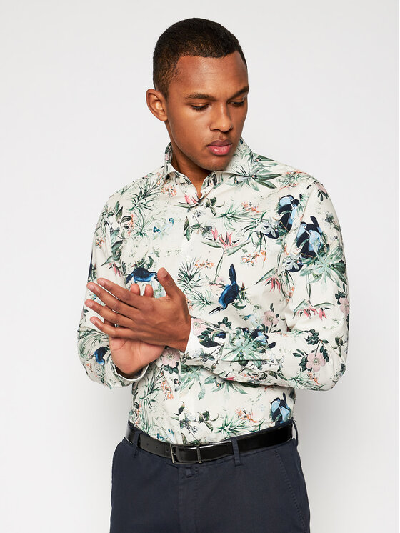 JOOP! JOOP! Marškiniai 17Jsh-110Pejos 30026289 Spalvota Slim Fit