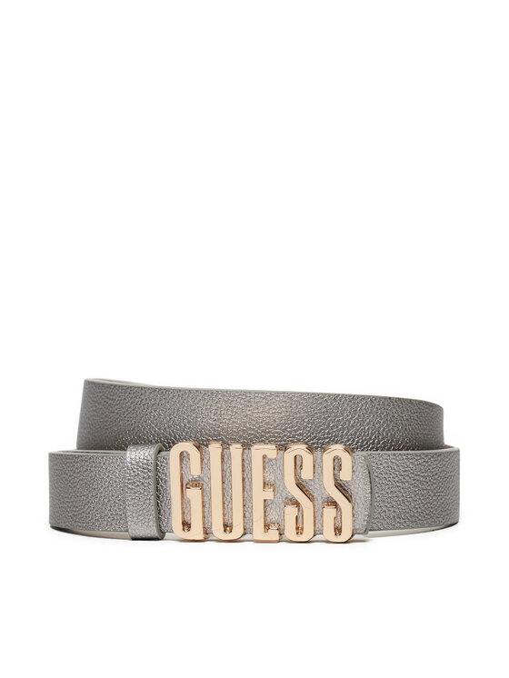 Pasek Damski Guess, Srebrny, Meridian (BG) Belts BW9114 P4225