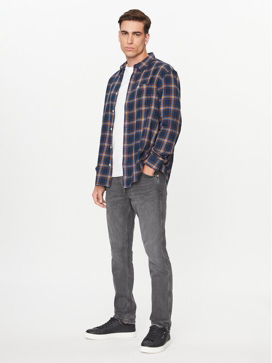 Wrangler Wrangler Teksad 11Mwz 112341386 Hall Slim Fit