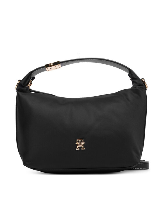Tommy Hilfiger Tommy Hilfiger Kabelka Th Go Crossover Nylon AW0AW18164 Čierna