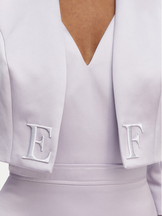 Elisabetta Franchi Elisabetta Franchi Rochie cocktail TB-001-61E2-V550 Violet Regular Fit