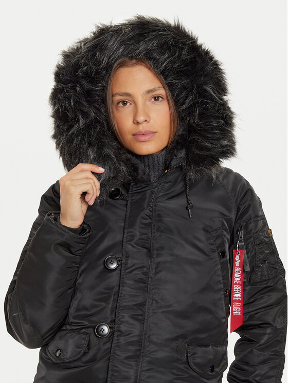 Alpha Industries Alpha Industries Parka 113007 Fekete Regular Fit