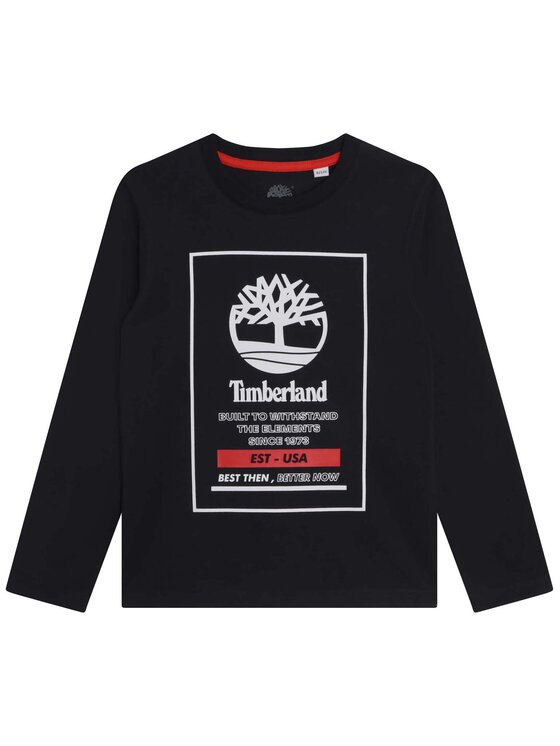 Timberland Blūze T25T75 D Tumši zils Regular Fit