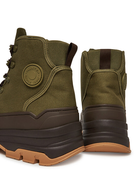 Hunter Hunter Kozačky HFRM0053251 Zelená