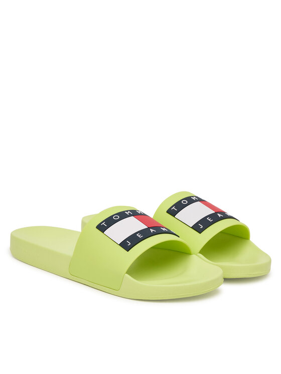 Tommy Jeans Tommy Jeans Klapki Tommy Jeans Pool Slide Ess EM0EM01191 Żółty