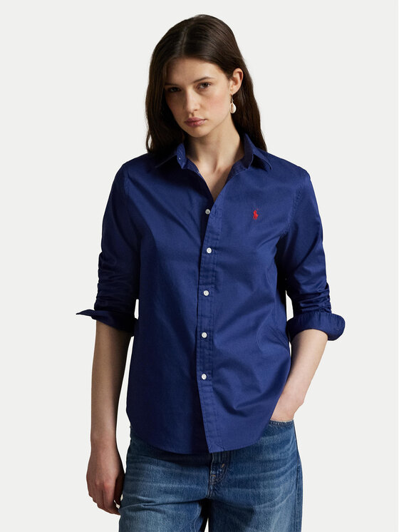 Polo Ralph Lauren Koszula 211A92177002 Granatowy Classic Fit