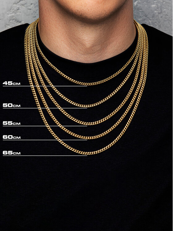 ICED STUFF ICED STUFF Синджирче New Franco Chain Златист