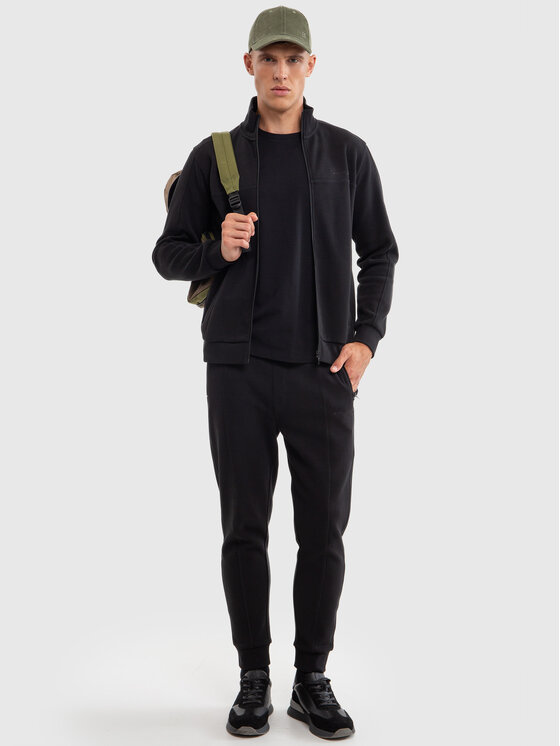 BIG STAR BIG STAR Bluza WLADOR Czarny Basic Fit