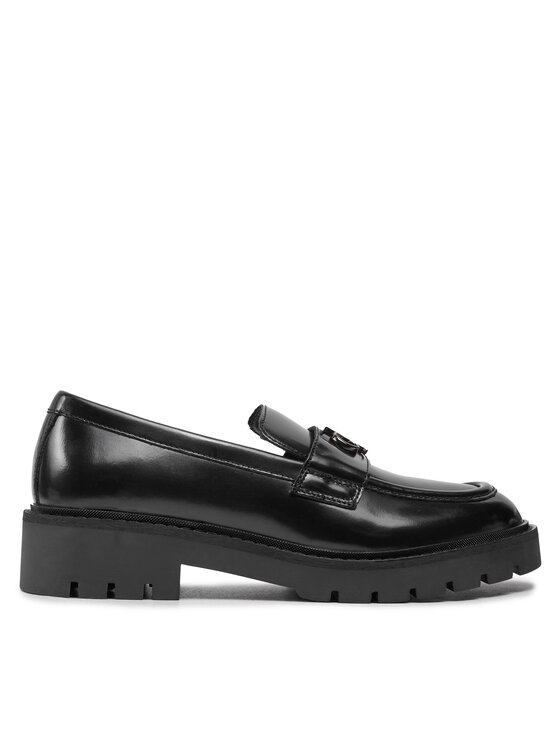 Calvin Klein Jeans Calvin Klein Jeans Loaferek Combat Loafer Mg Mtl YW0YW01503 Fekete