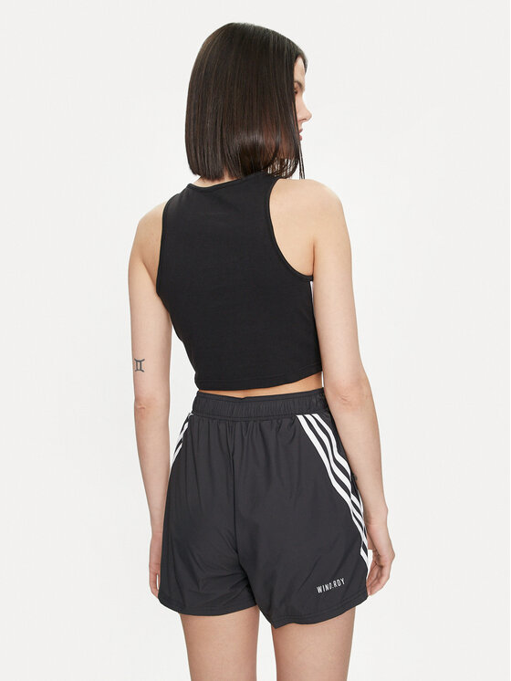 adidas adidas Τοπ Future Icons 3-Stripes IP1572 Μαύρο Slim Fit