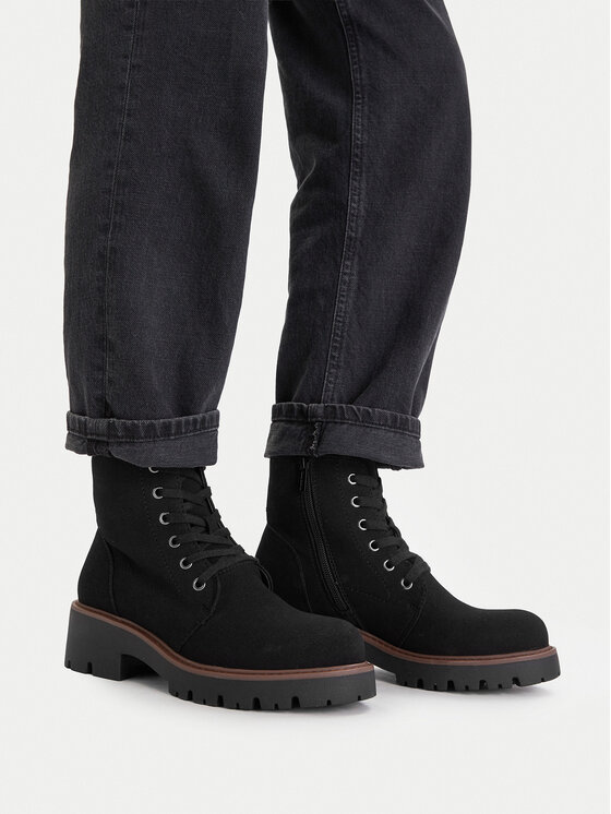 Clara Barson Clara Barson Schnürschuhe CEO-WS6381-02 Schwarz