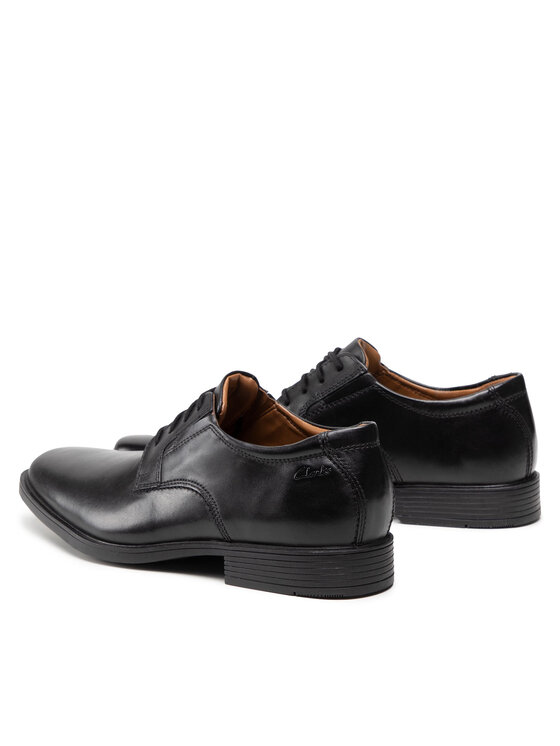Clarks Clarks Półbuty Tilden Plain 261103507 Czarny