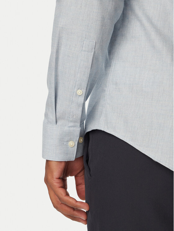 Calvin Klein Calvin Klein Cămașă LV019EU148 Albastru Slim Fit