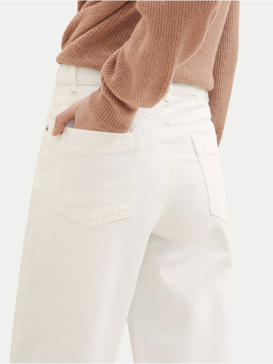 Tom Tailor Tom Tailor Jeans 1040811 Écru Relaxed Fit