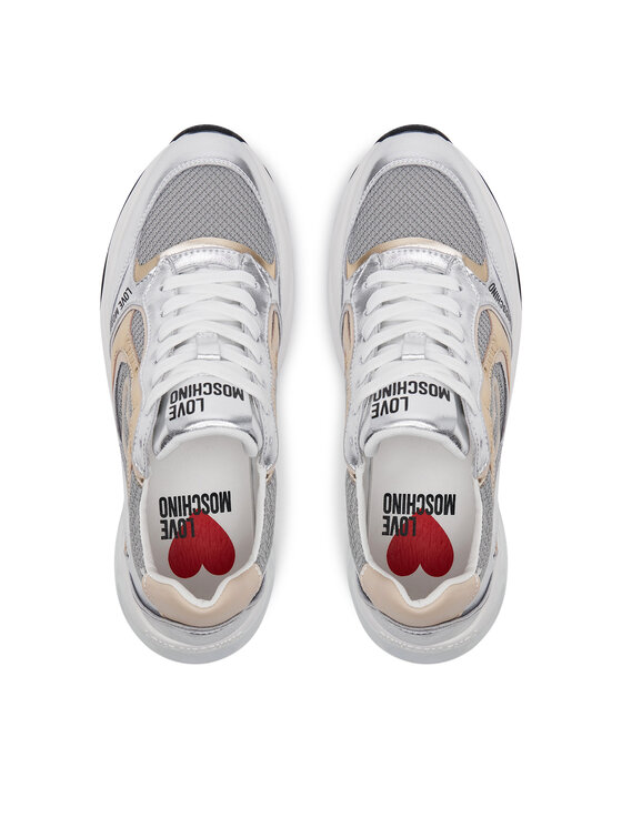 LOVE MOSCHINO LOVE MOSCHINO Laisvalaikio batai JA15296G1MIQG90A Sidabrinė