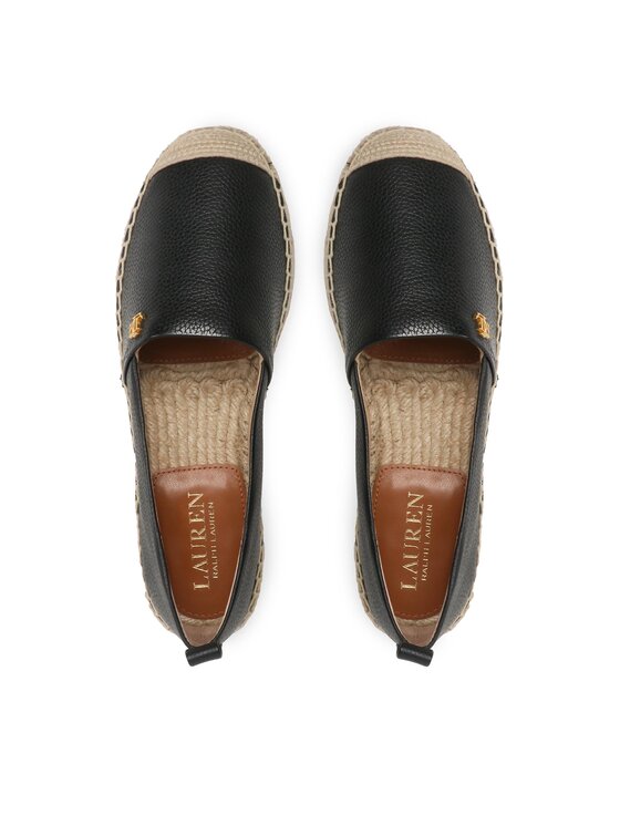 LAUREN RALPH LAUREN Lauren Ralph Lauren Espadryle Cameryn IV 802905304001 Czarny