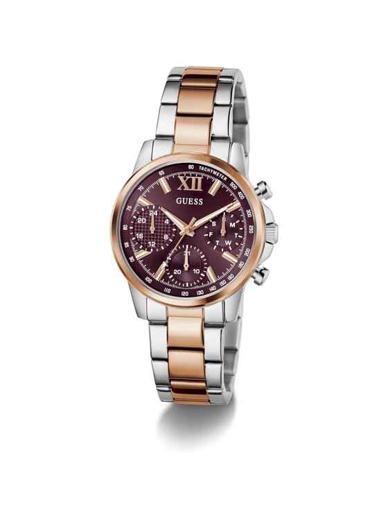 Guess Guess Zegarek GW0933L Różowe złoto