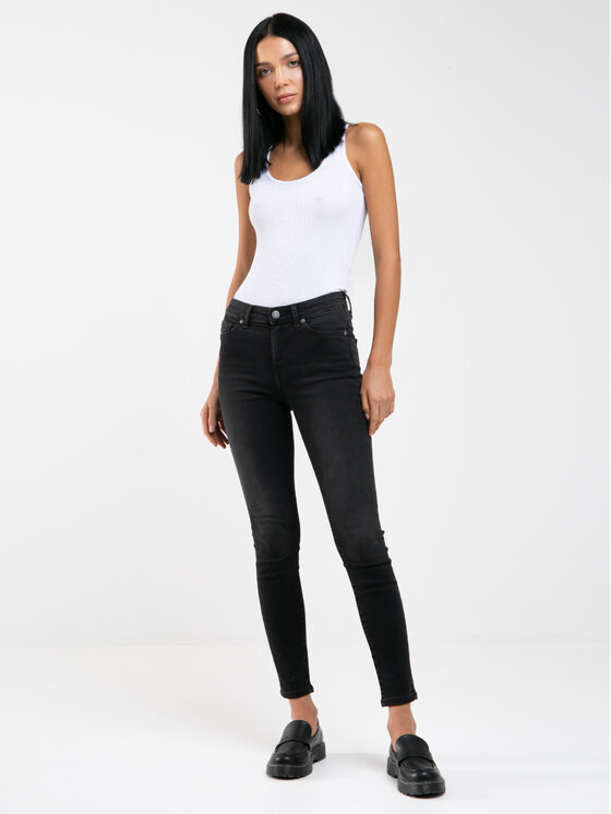 BIG STAR BIG STAR Jeansy ADELA Czarny Skinny Fit