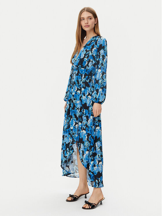 Morgan Vestito chemisier 251-RAMIE.F Blu Loose Fit, taglia : 34