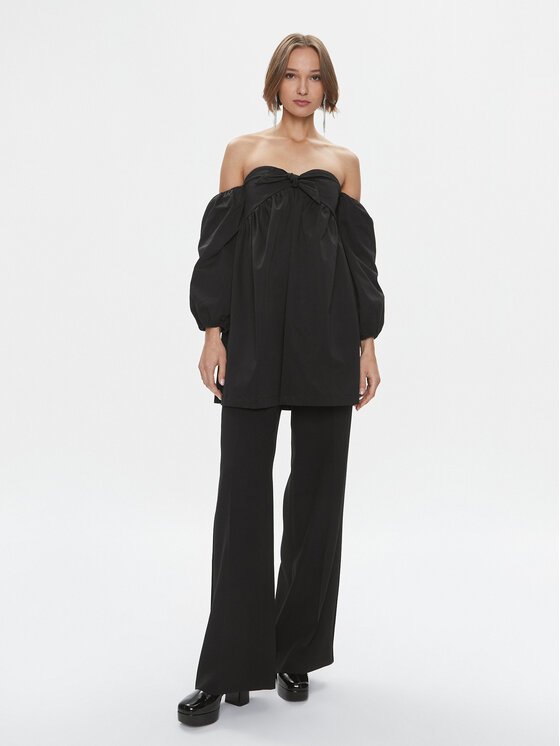 MAX&Co. MAX&Co. Коктейльна сукня Emblema 72242023 Чорний Regular Fit