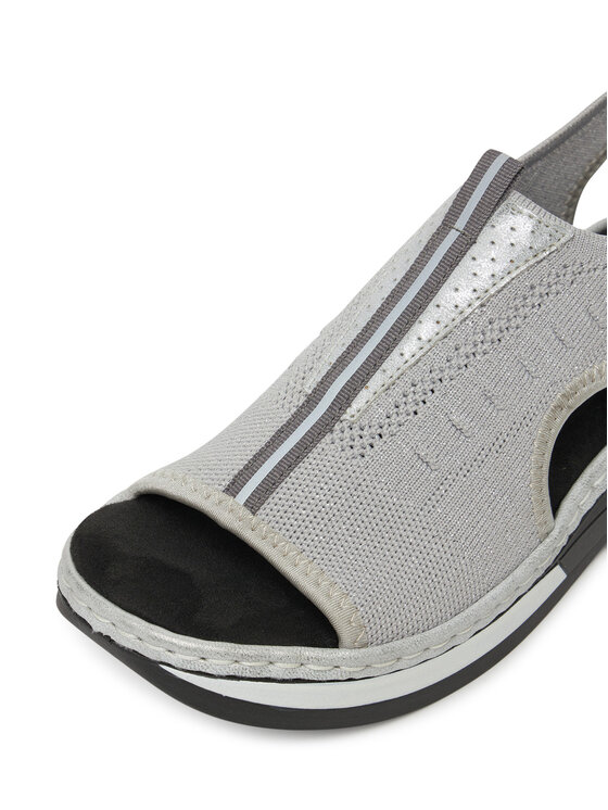 Rieker Rieker Sandalen V59B5-90 Grau